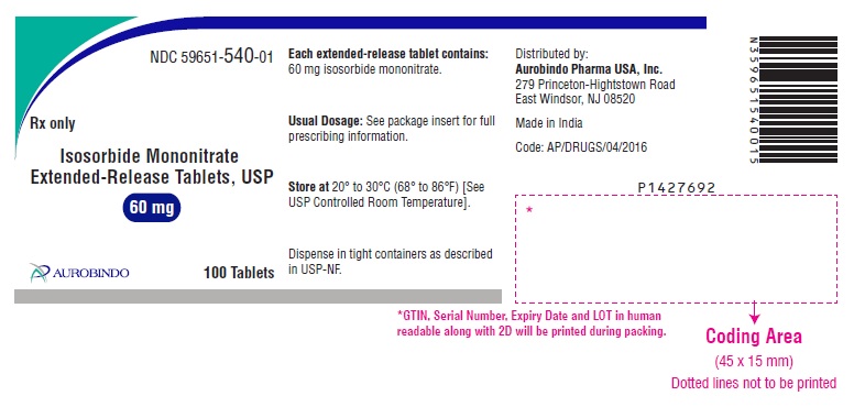 PACKAGE LABEL-PRINCIPAL DISPLAY PANEL - 60 mg (100 Tablets Bottle)