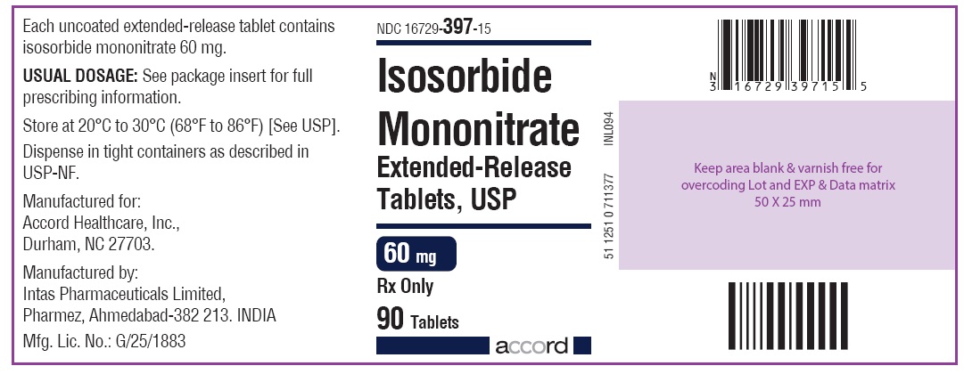 60 mg 90 count bottle label
