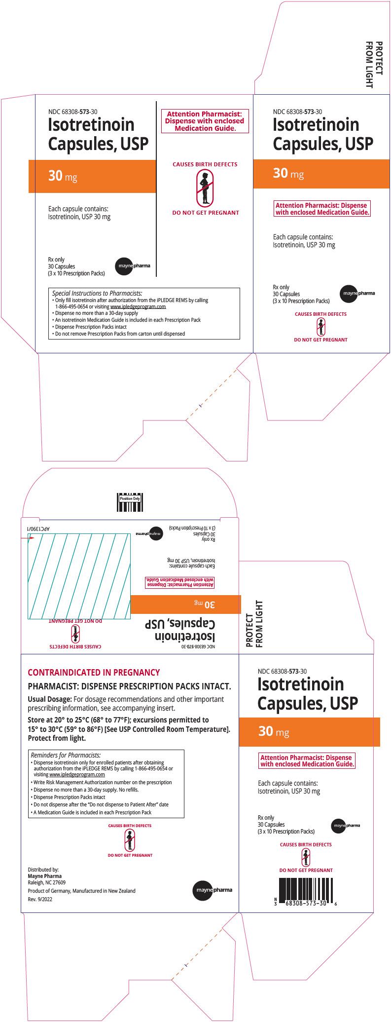 PRINCIPAL DISPLAY PANEL - 30 mg Capsule Blister Pack Box