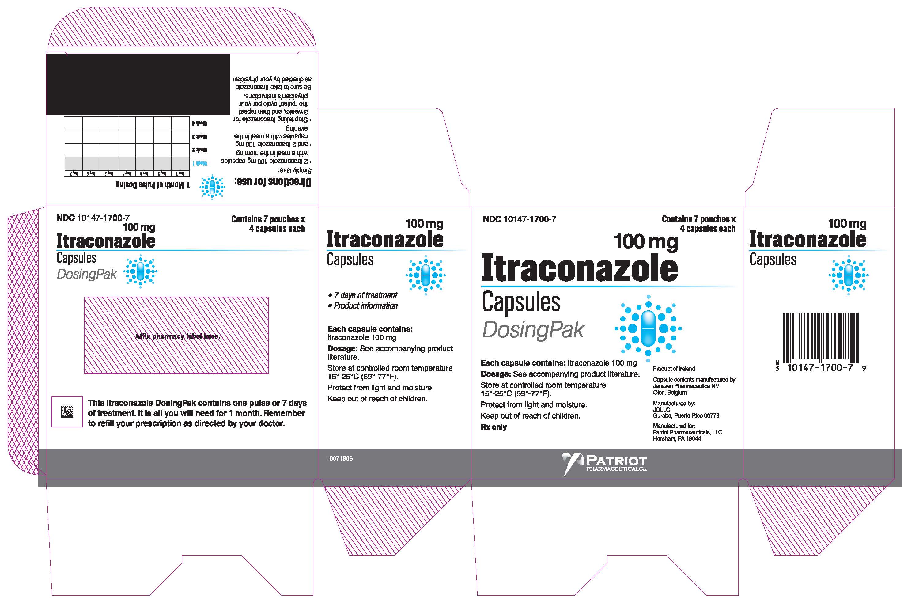 Principal Display Panel - 100 mg Carton