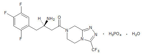 sitagliptin chemical structure