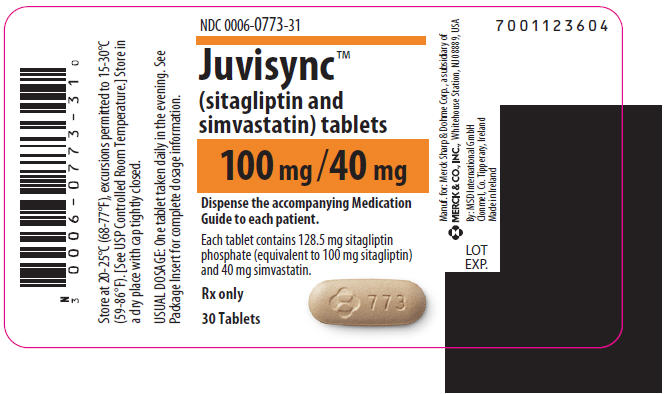 PRINCIPAL DISPLAY PANEL - 100 mg/40 mg Tablet Bottle Label
