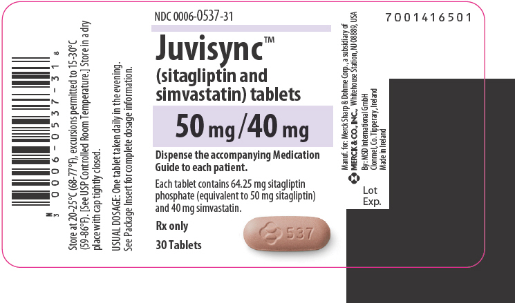 PRINCIPAL DISPLAY PANEL - 50 mg/40 mg Tablet Bottle Label