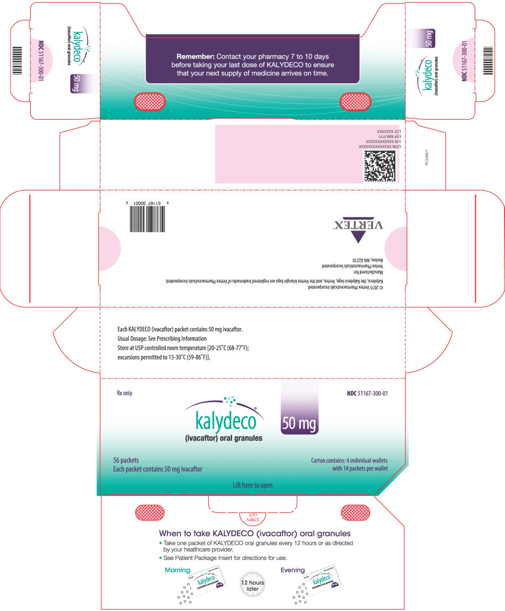 PRINCIPAL DISPLAY PANEL - 50 mg Granule Packet Carton