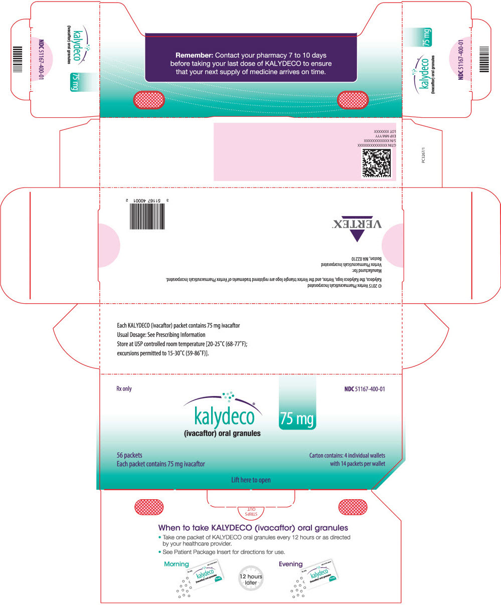 PRINCIPAL DISPLAY PANEL - 75 mg Granule Packet Carton