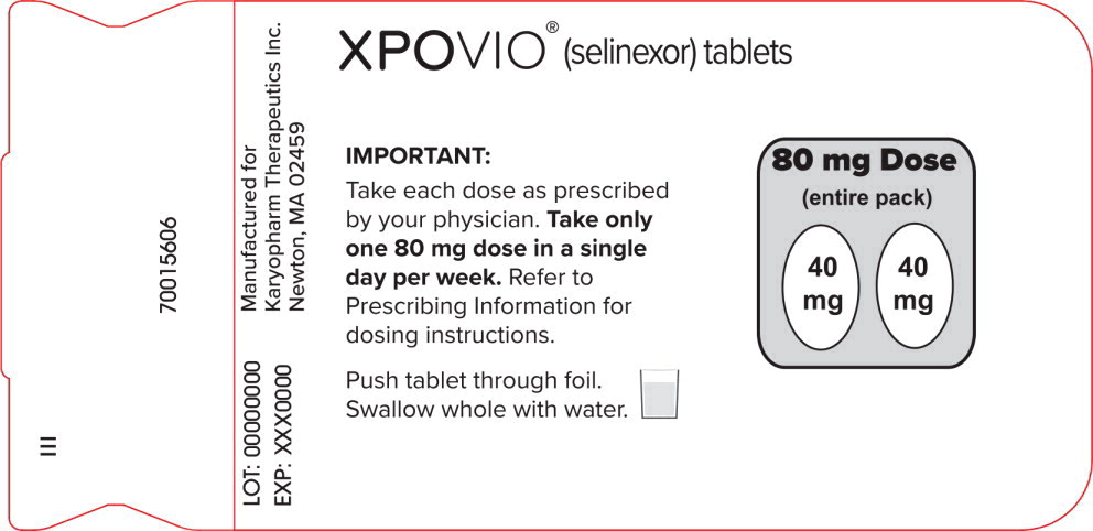 Principal Display Panel – 80 mg (Once Weekly) Blister Pack Label
