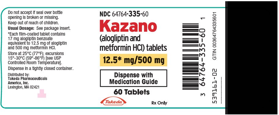 PRINCIPAL DISPLAY PANEL - 12.5 mg/500 mg Bottle Label