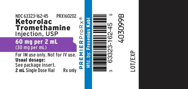 PACKAGE LABEL - PRINCIPAL DISPLAY PANEL – Ketorolac Tromethamine 2 mL Single Dose Vial Label
