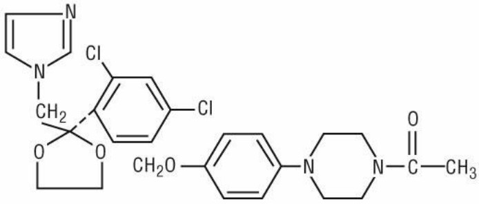 ketoconazole structural formula