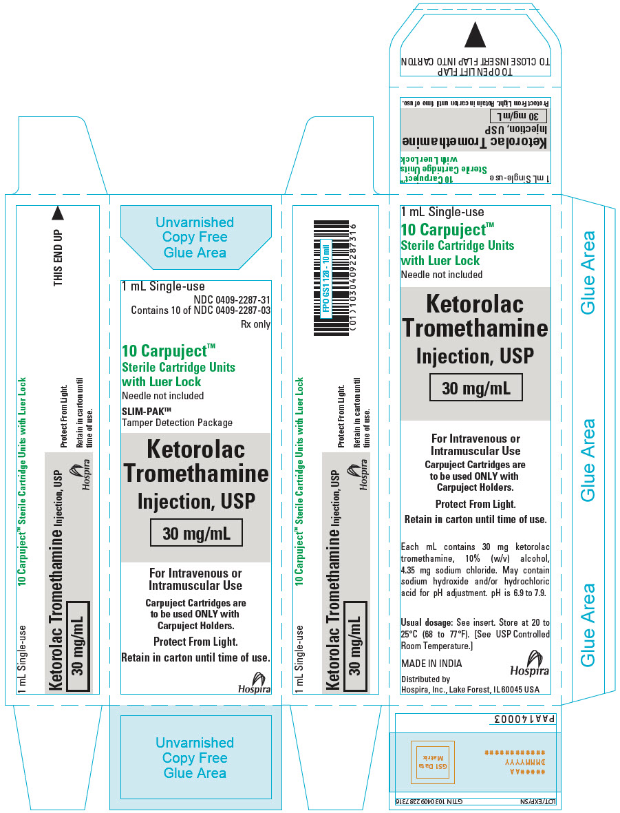 PRINCIPAL DISPLAY PANEL - 30 mg/mL Cartridge Carton
