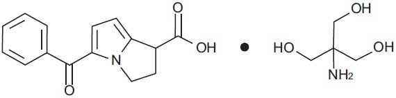 Ketorolac Tromethamine Chemical Structure