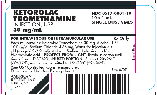 Carton Labeling - 1 mL (30 mg/mL) 10 pack
