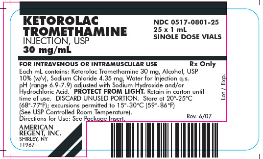 Carton Labeling - 1 mL (30 mg/mL) 25 pack