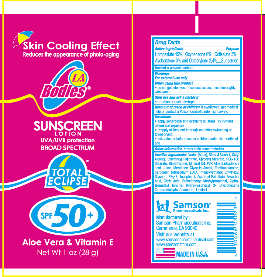 La Bodies Eclipse Sunscreen Spf 50 while Breastfeeding