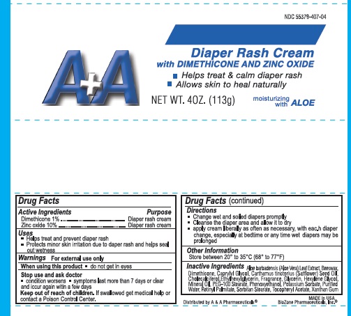 A+A Diaper Rash Cream