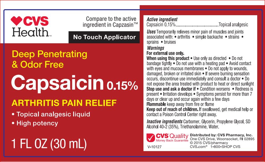 Arthritis Pain Relief | Capsaicin 0.15 Liquid Breastfeeding