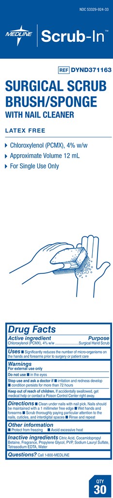 Scrub-in Surgical Scrub Brush/sponge | Chloroxylenol Solution while Breastfeeding