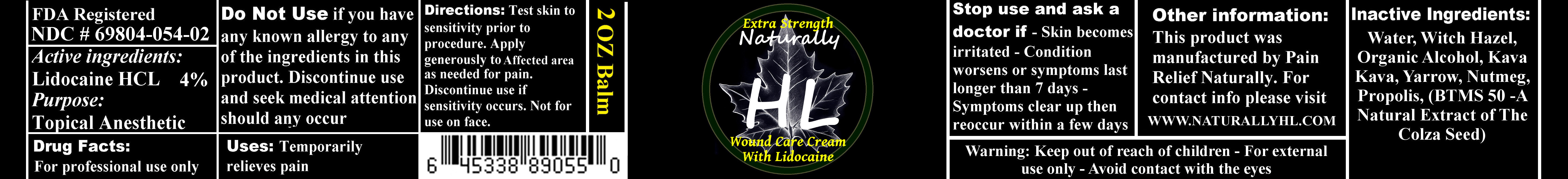 Extra Strength Wound Care | Lidocaine Hcl Cream while Breastfeeding