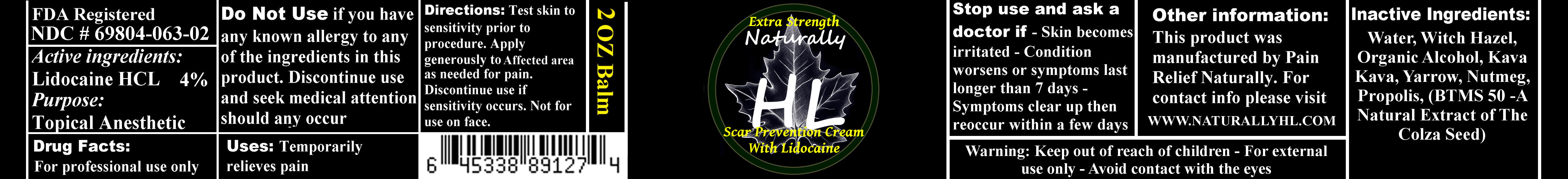 Extra Strength Scar Prevention | Lidocaine Hcl Cream while Breastfeeding