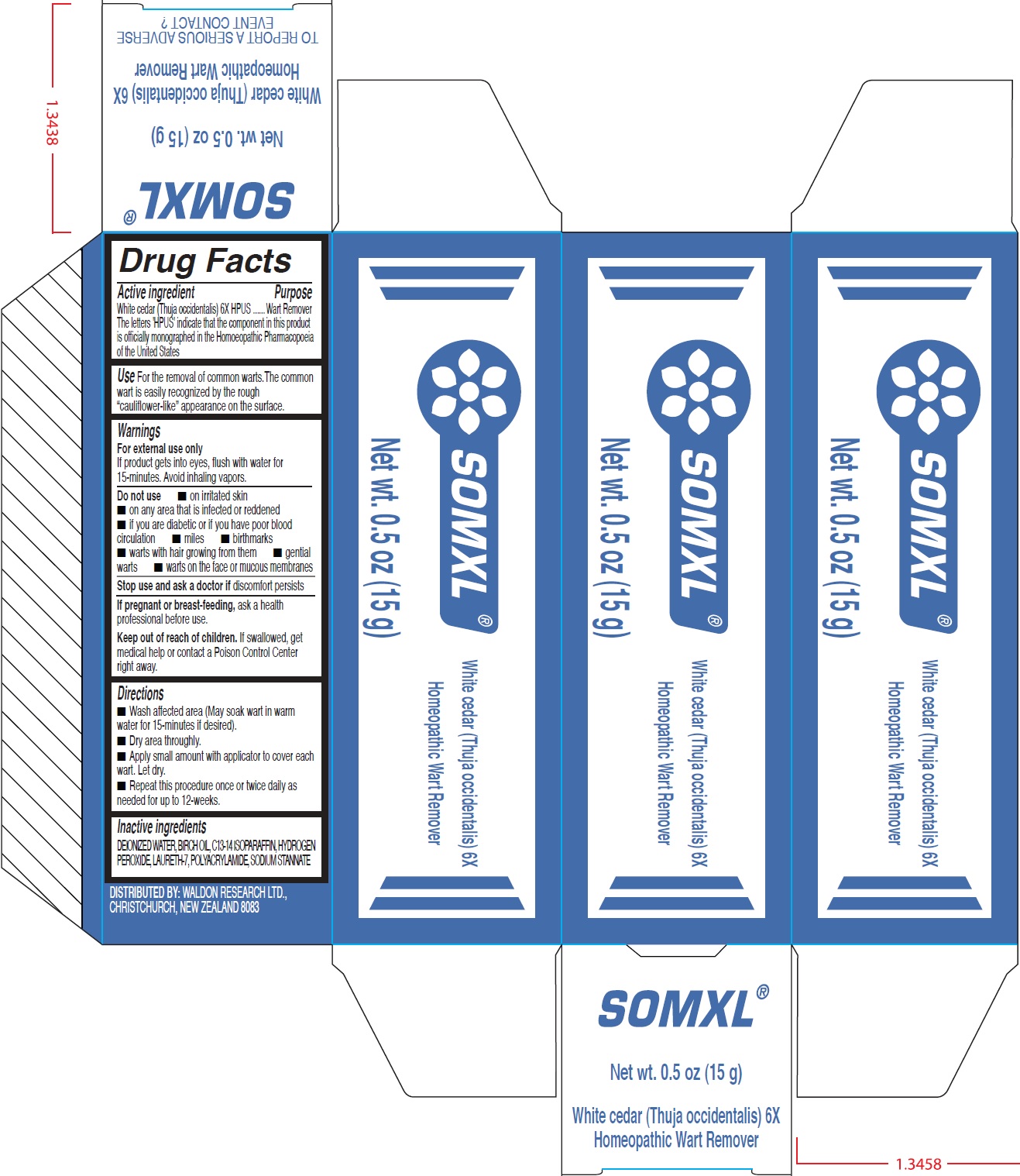 Somxl Homeopathic Wart Remover | Thuja Occidentalis Leafy Twig Cream while Breastfeeding