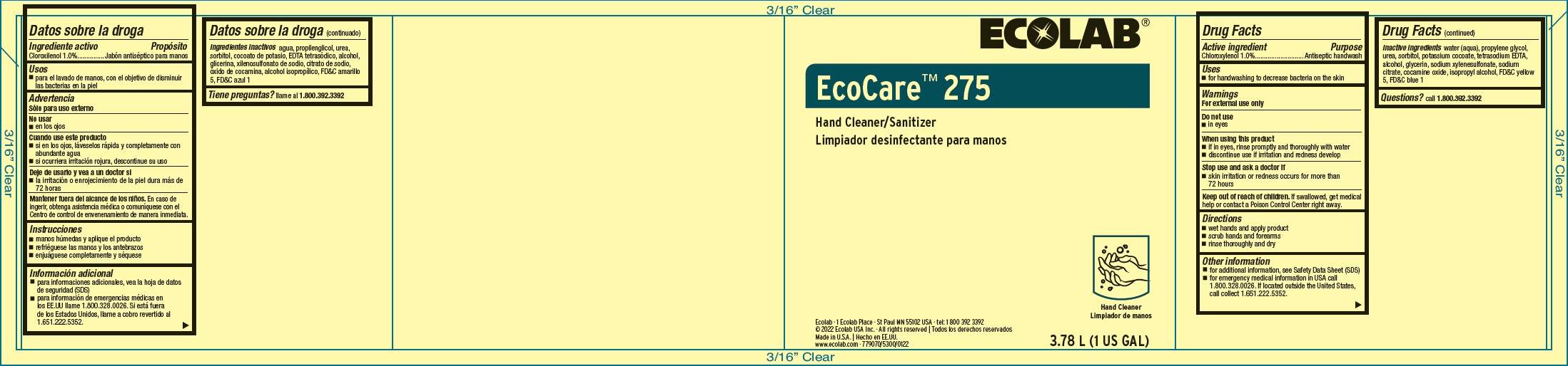 Ecocare 275 | Chloroxylenol Solution Breastfeeding