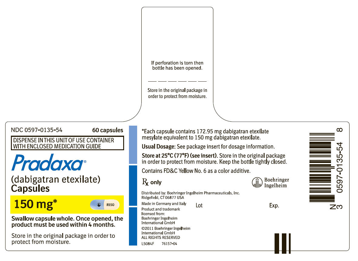 PRADAXA (dabigatran etexilate mesylate) capsules