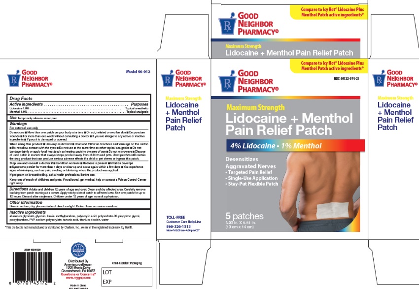 Lidocaine Menthol Pain Relief | Lidocaine, Menthol Patch Breastfeeding