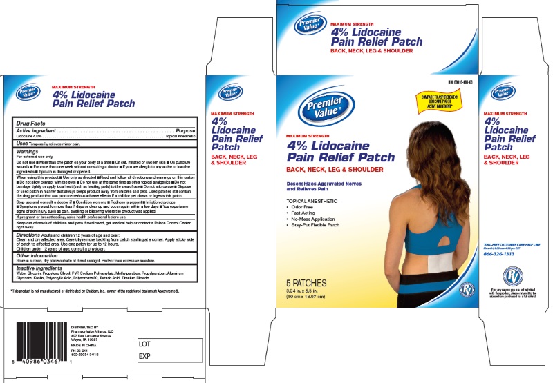 Premier Value Pain Relief Patches | Lidocaine Patch Breastfeeding
