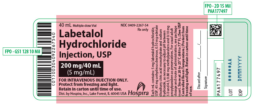 PRINCIPAL DISPLAY PANEL - 200 mg/40 mL Vial Label