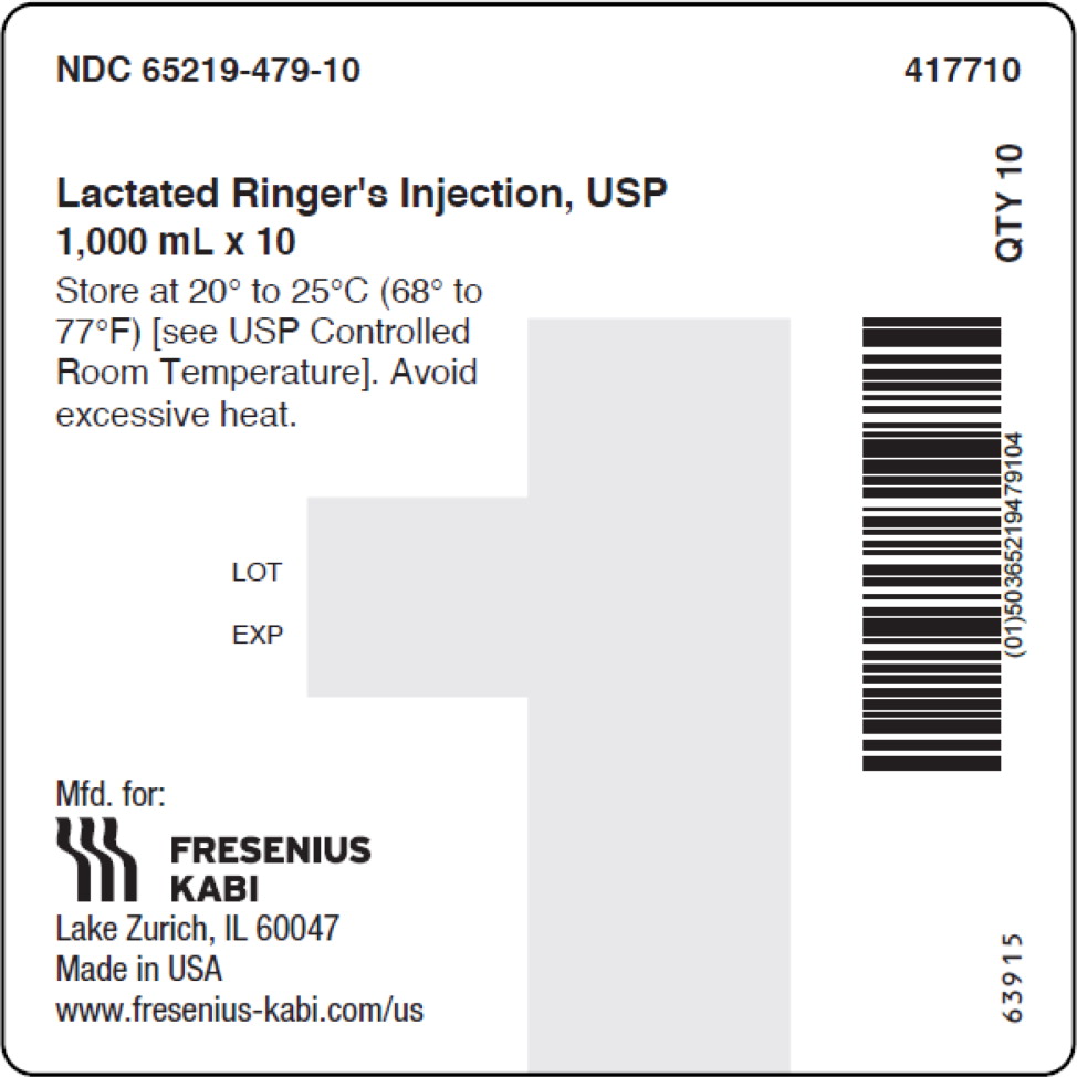 PACKAGE LABEL – PRINCIPAL DISPLAY – Lactated Ringer's Injection, USP 1000 mL Shipper
