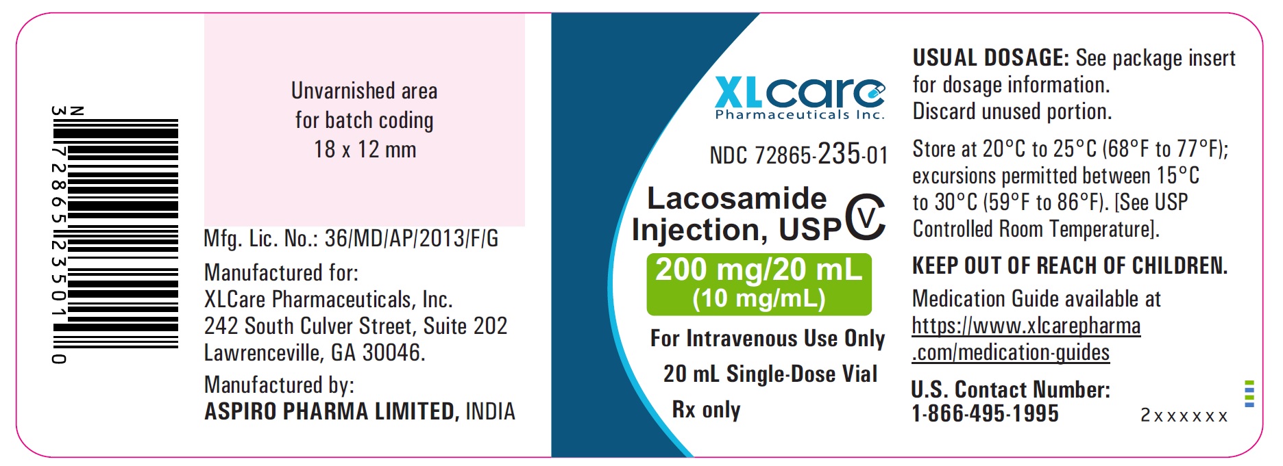 lacosamide-inj-vial-label-10-mg-ml