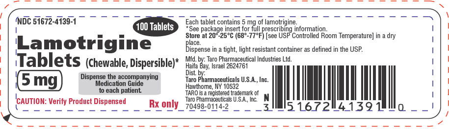 Principal Display Panel - 5 mg Bottle Label