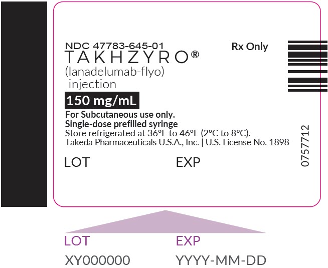 PRINCIPAL DISPLAY PANEL - 150 mg/mL Syringe Label