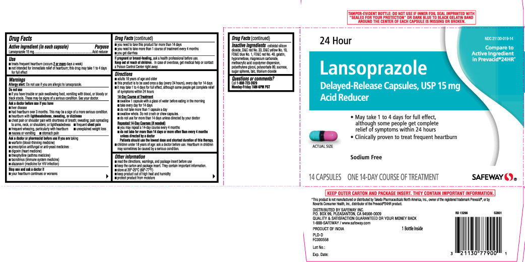 Lansoprazole USP 15 mg
