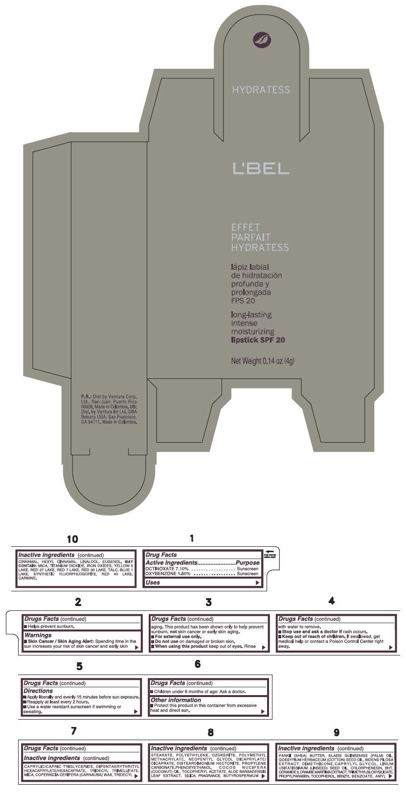 PRINCIPAL DISPLAY PANEL - 4 g Tube Box - (ROUGE INTENSE) - RED