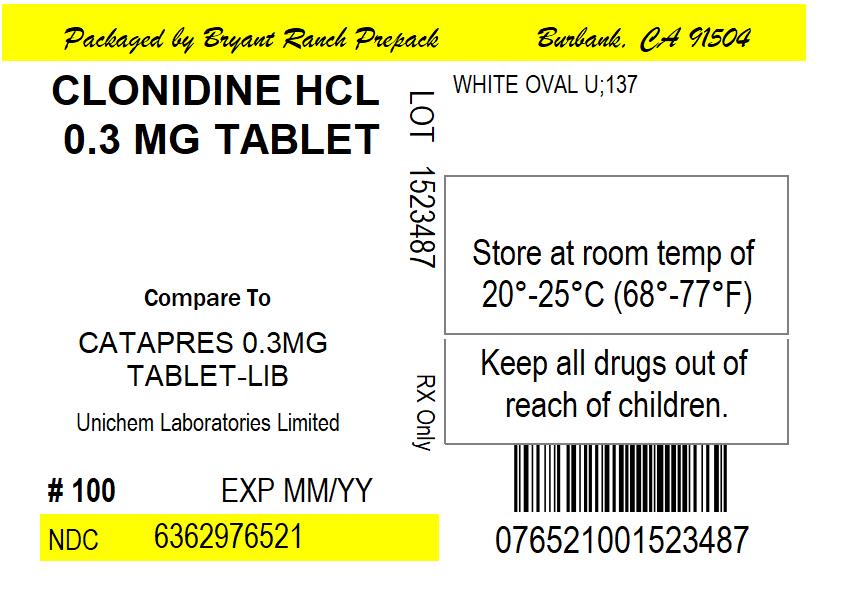 Clonidine Hydrochloride 100 In 1 Bottle | Bryant Ranch Prepack Breastfeeding