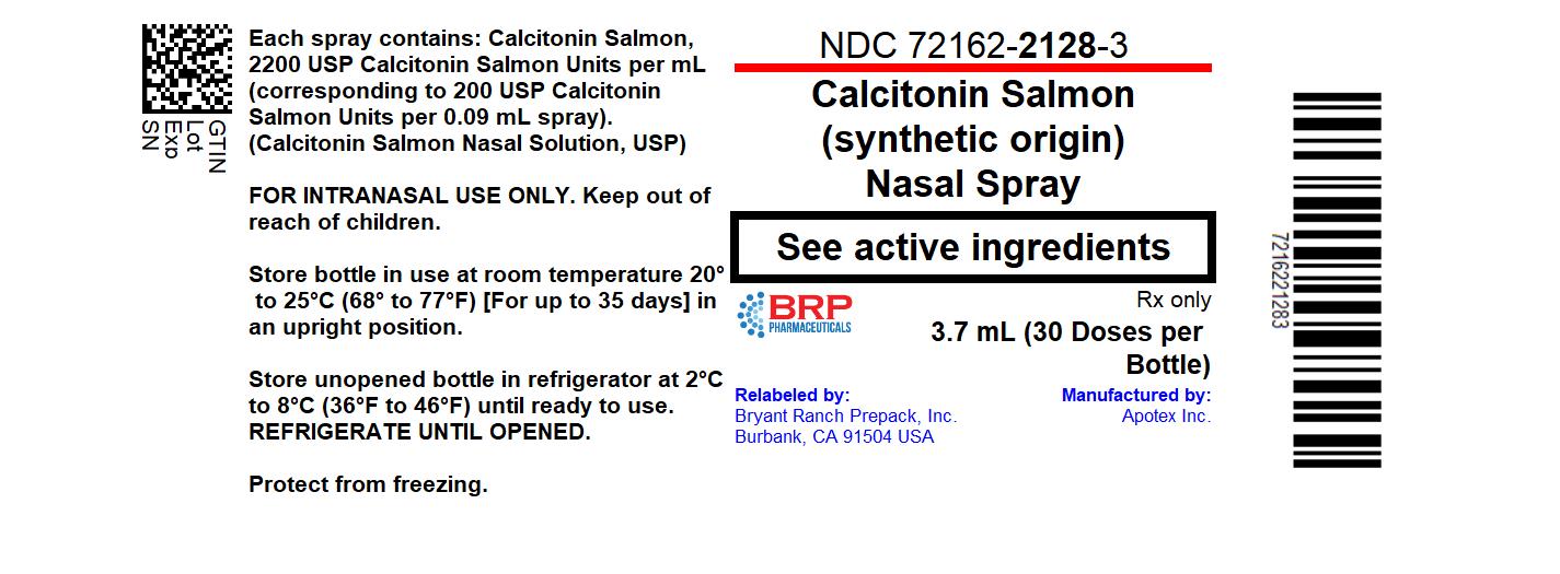 DailyMed - CALCITONIN SALMON spray, metered