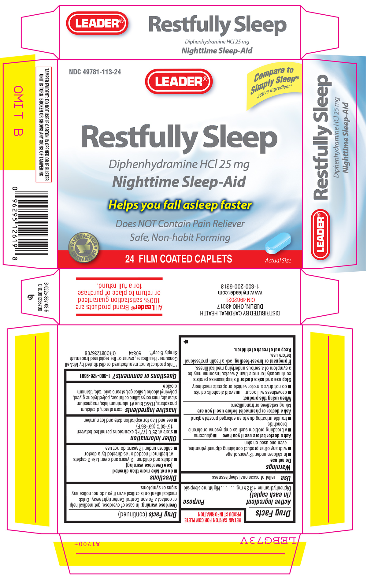Restfully Sleep | Diphenhydramine Hcl Tablet while Breastfeeding