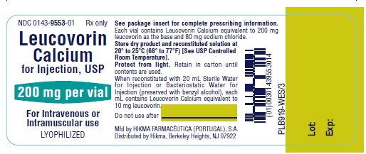 Hikma 200 mg label