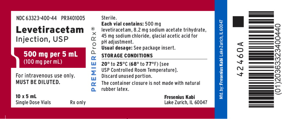 PACKAGE LABEL - PRINCIPAL DISPLAY – Levetiracetam 5 mL Tray Label
