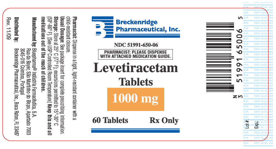 PRINCIPAL DISPLAY PANEL - 1000 mg Tablet Label