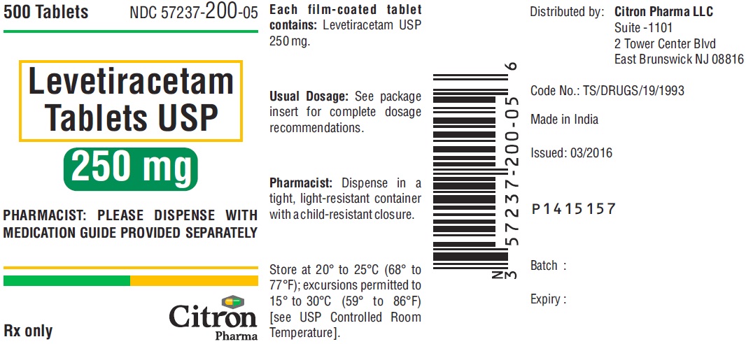 PACKAGE LABEL-PRINCIPAL DISPLAY PANEL - 250 mg (500 Tablet Bottle)