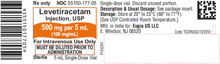 PACKAGE LABEL-PRINCIPAL DISPLAY PANEL - 500 mg per 5 mL - Container Label