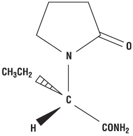 Levetiracetam Chemical Structure