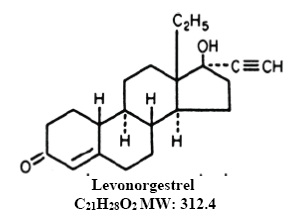 Levonorgestrel Chemical Structure