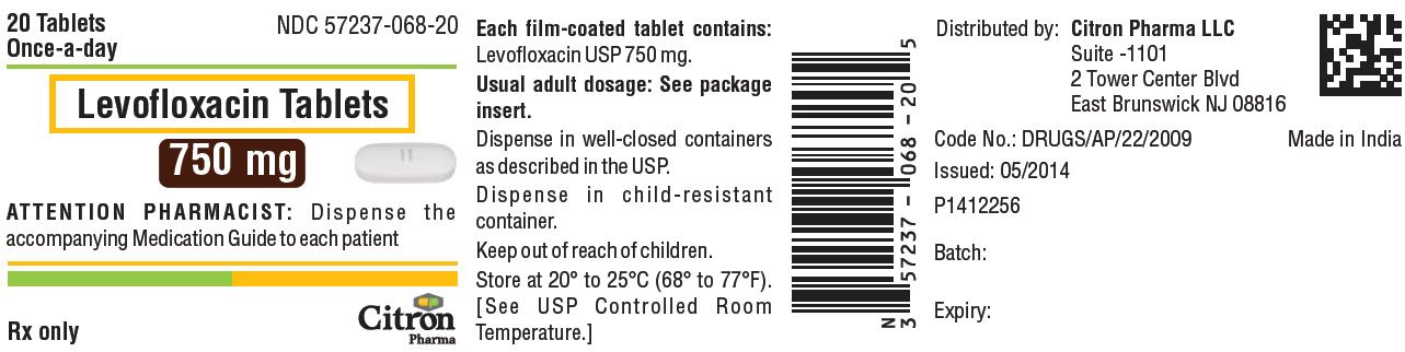 PACKAGE LABEL-PRINCIPAL DISPLAY PANEL - 750 mg (20 Tablet Bottle)