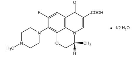 Structure product formula for Levofloxacin