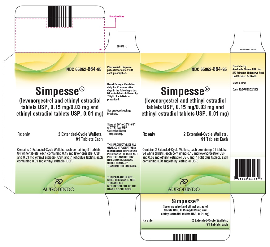 PACKAGE LABEL-PRINCIPAL DISPLAY PANEL - 0.15 mg/0.03 mg and 0.01 mg (2 x 91 Tablets Carton)