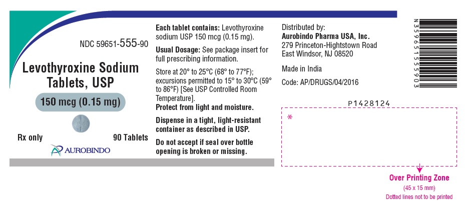 PACKAGE LABEL-PRINCIPAL DISPLAY PANEL - 150 mcg (90 Tablets Bottle)