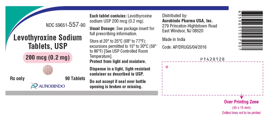 PACKAGE LABEL-PRINCIPAL DISPLAY PANEL - 200 mcg (90 Tablets Bottle)